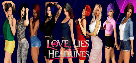 Love, Lies & Headlines — Steam header