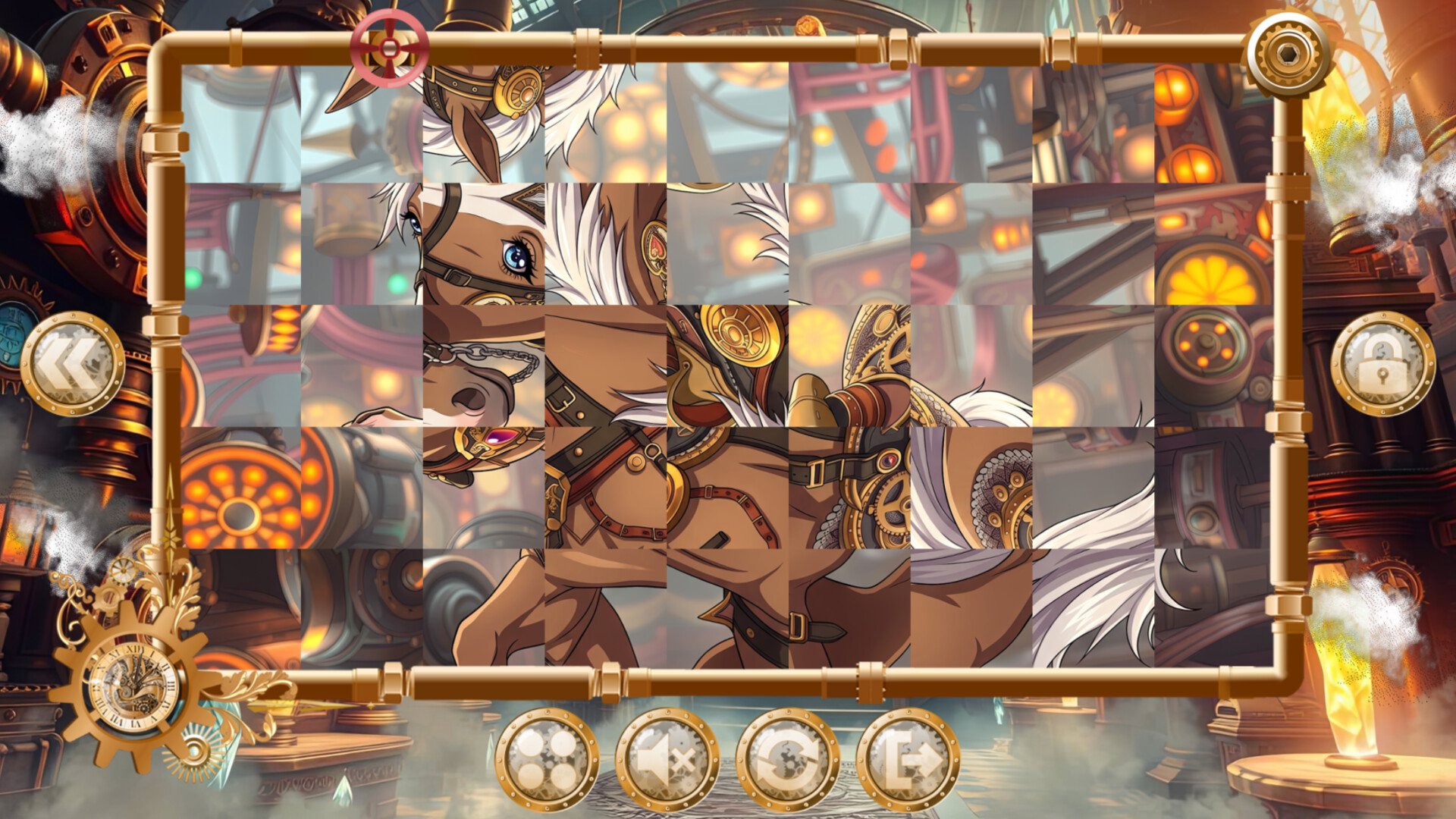 Chronime Puzzle: Horses — official gameplay screenshot 5