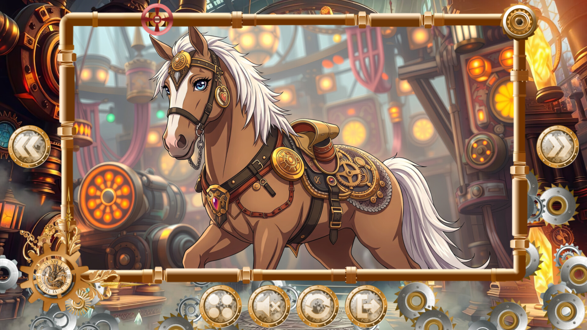 Chronime Puzzle: Horses — official gameplay screenshot 6