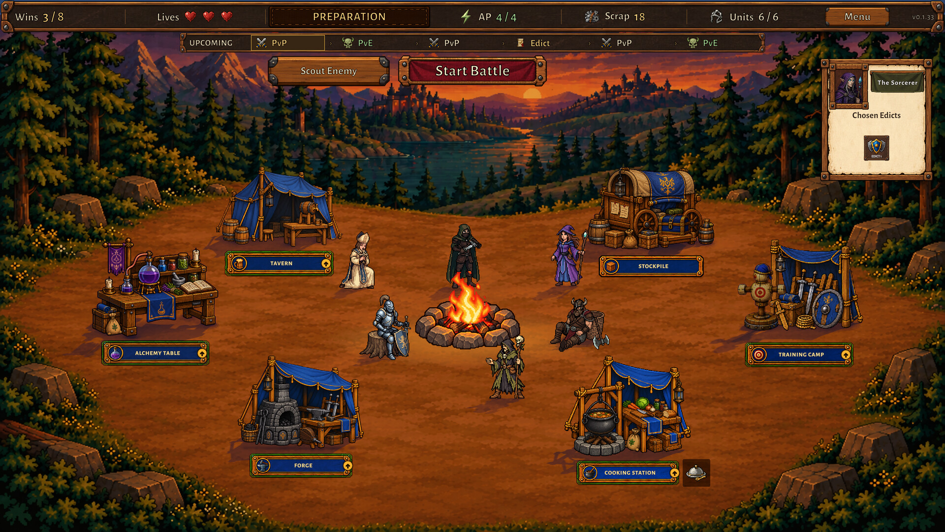 Warcamp Rivals: Async Autobattler