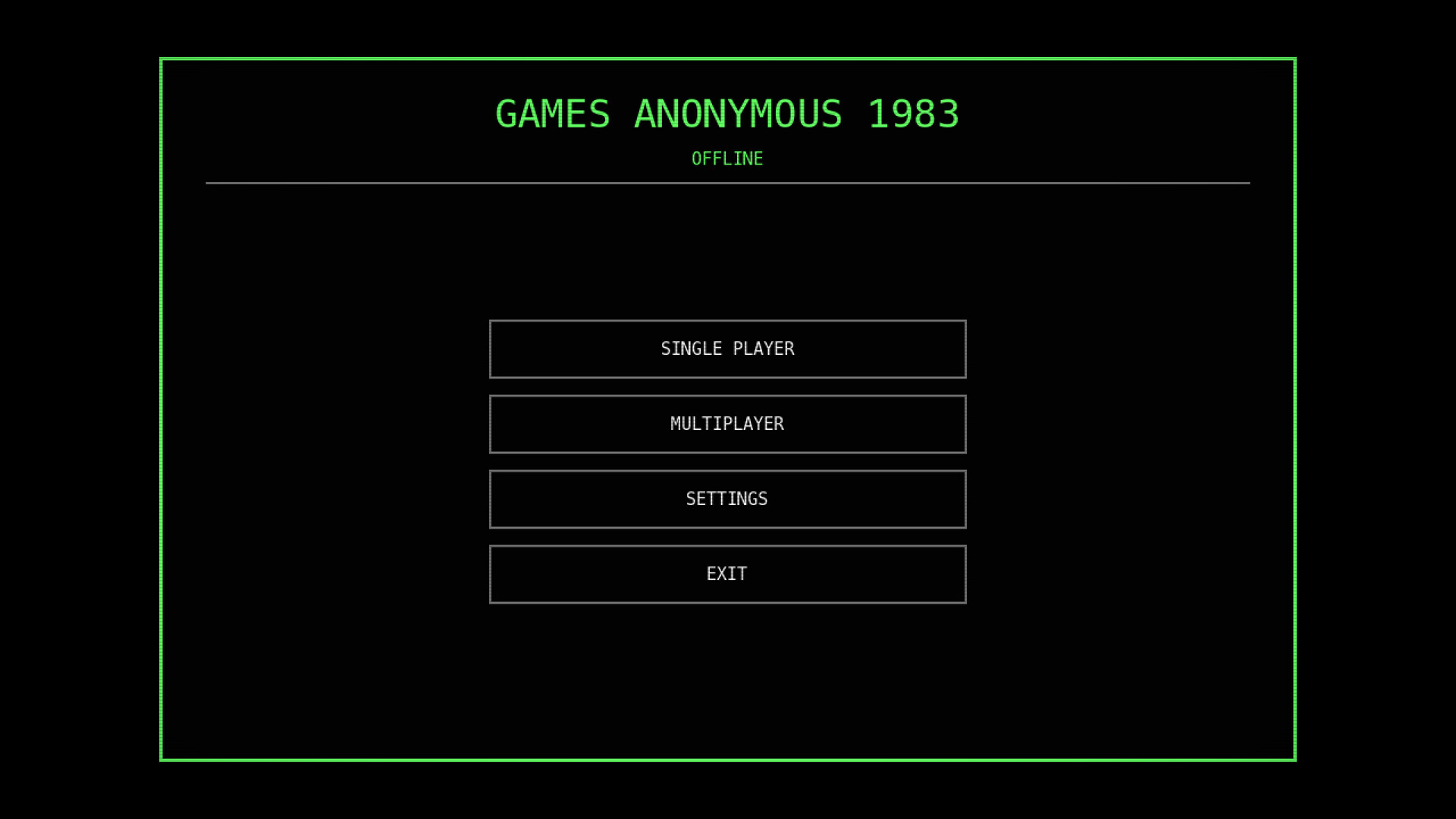 Games Anonymous 1983のスクリーンショット 1