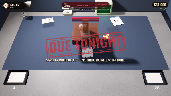 DUE TONIGHT Demo screenshot 2