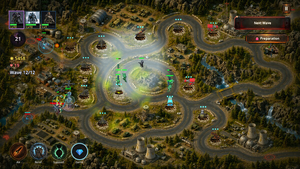 Blightline: Tower Defense screenshot 1