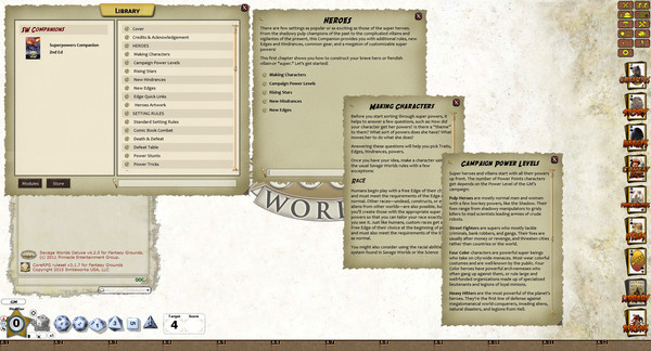 Fantasy Grounds - Super Powers Companion: 2nd Edition (Savage Worlds)