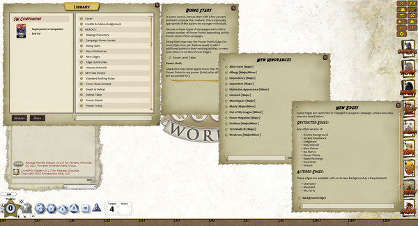 Fantasy Grounds - Super Powers Companion: 2nd Edition (Savage Worlds)