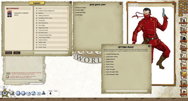 Fantasy Grounds - Super Powers Companion: 2nd Edition (Savage Worlds)