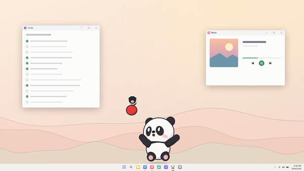 Roly-Poly Panda: Desktop Pet — 7