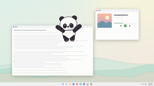 Roly-Poly Panda: Desktop Pet — 1