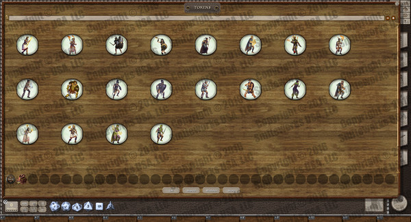 Fantasy Grounds - New Gods of Mankind - Anointed: Token Pack - Heroes of Naalrinnon Pack
