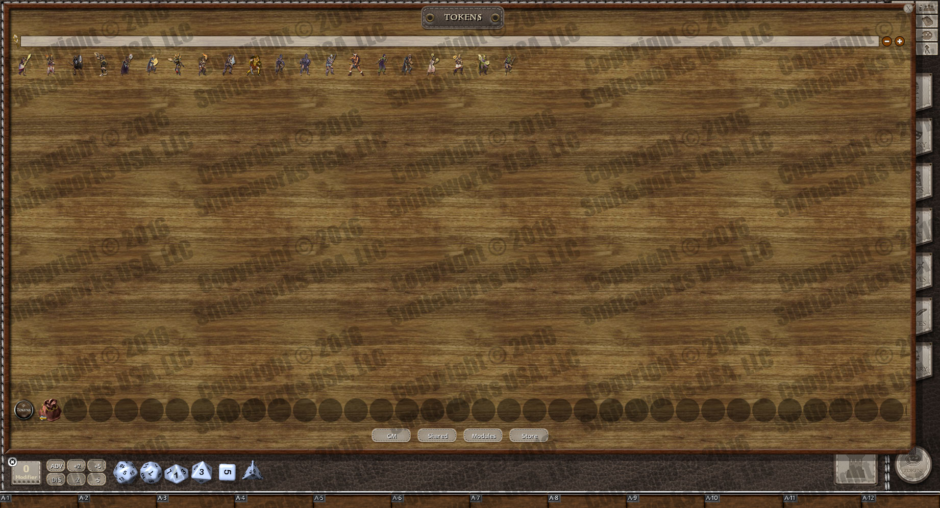 Fantasy Grounds - New Gods of Mankind - Anointed: Token Pack - Heroes of Naalrinnon Pack Featured Screenshot #1