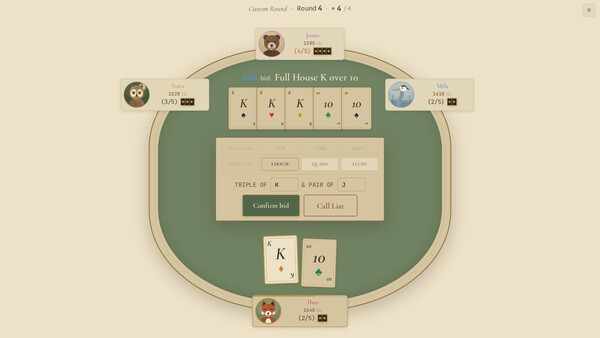 Liar's Poker — 1