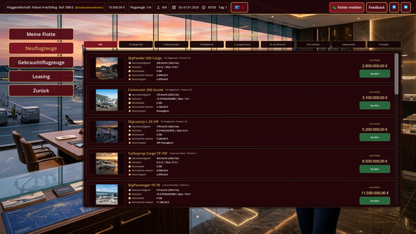 European Airfreight Tycoon screenshot 3