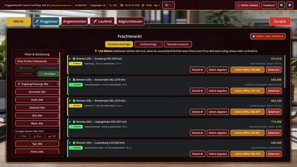 European Airfreight Tycoon 스크린샷 2