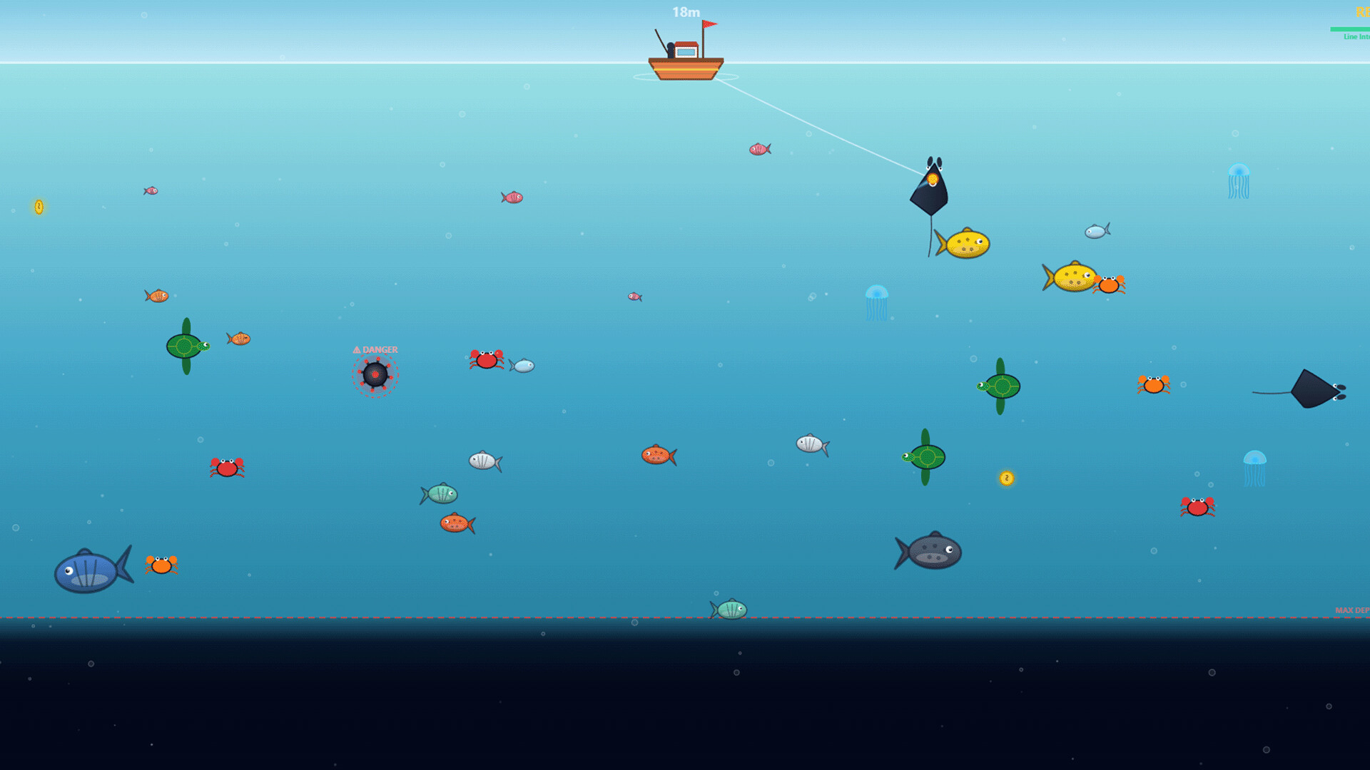 Deep Drift Fishing screenshot 5