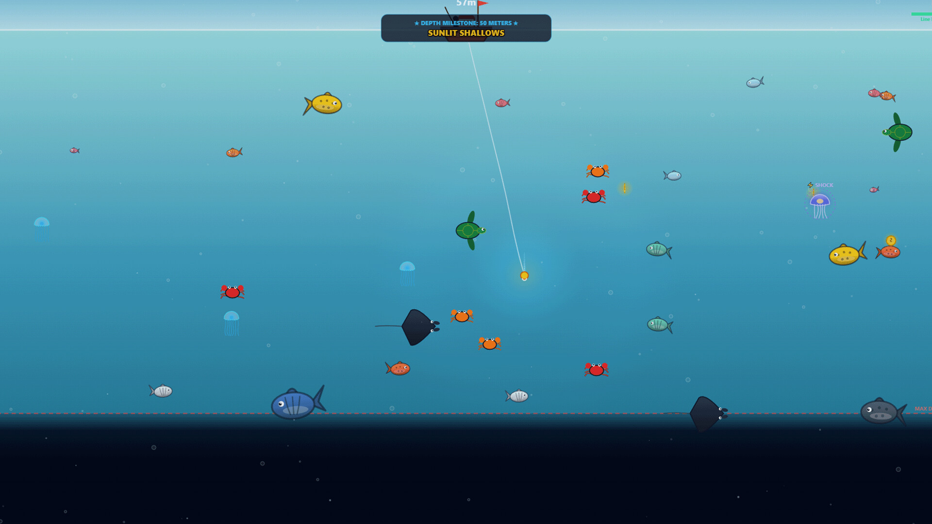 Deep Drift Fishing – Screenshot 1