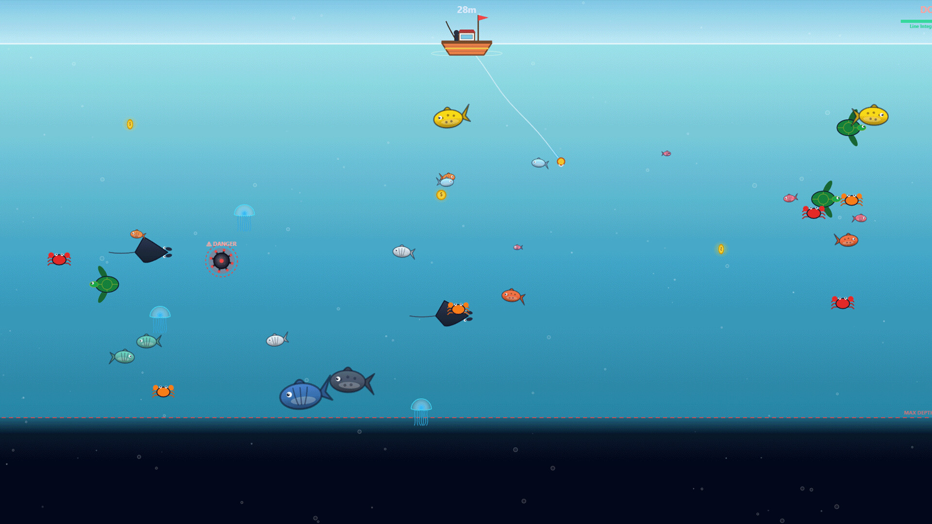 Deep Drift Fishing – Screenshot 3