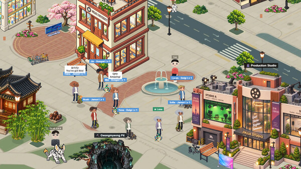 Jinjja World: The Korean Learning MMO screenshot 1
