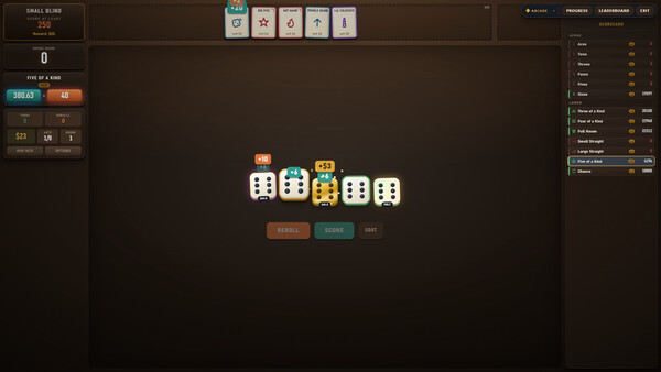Screenshot of Dealer's Choice