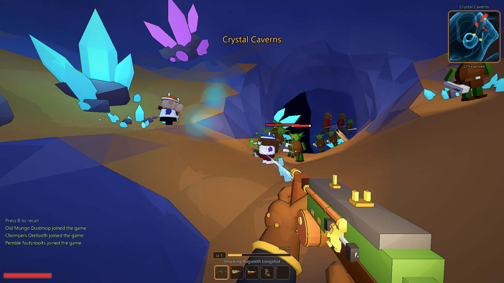 Gnome Minersのスクリーンショット 1