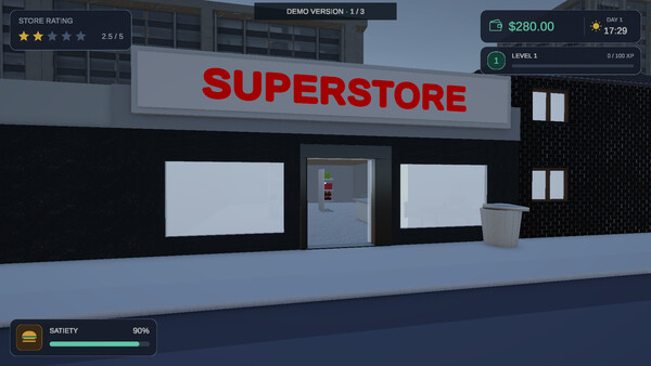 SuperStore Simulator Demo 스크린샷 3