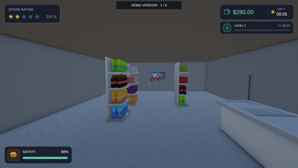 SuperStore Simulator Demo 스크린샷 2
