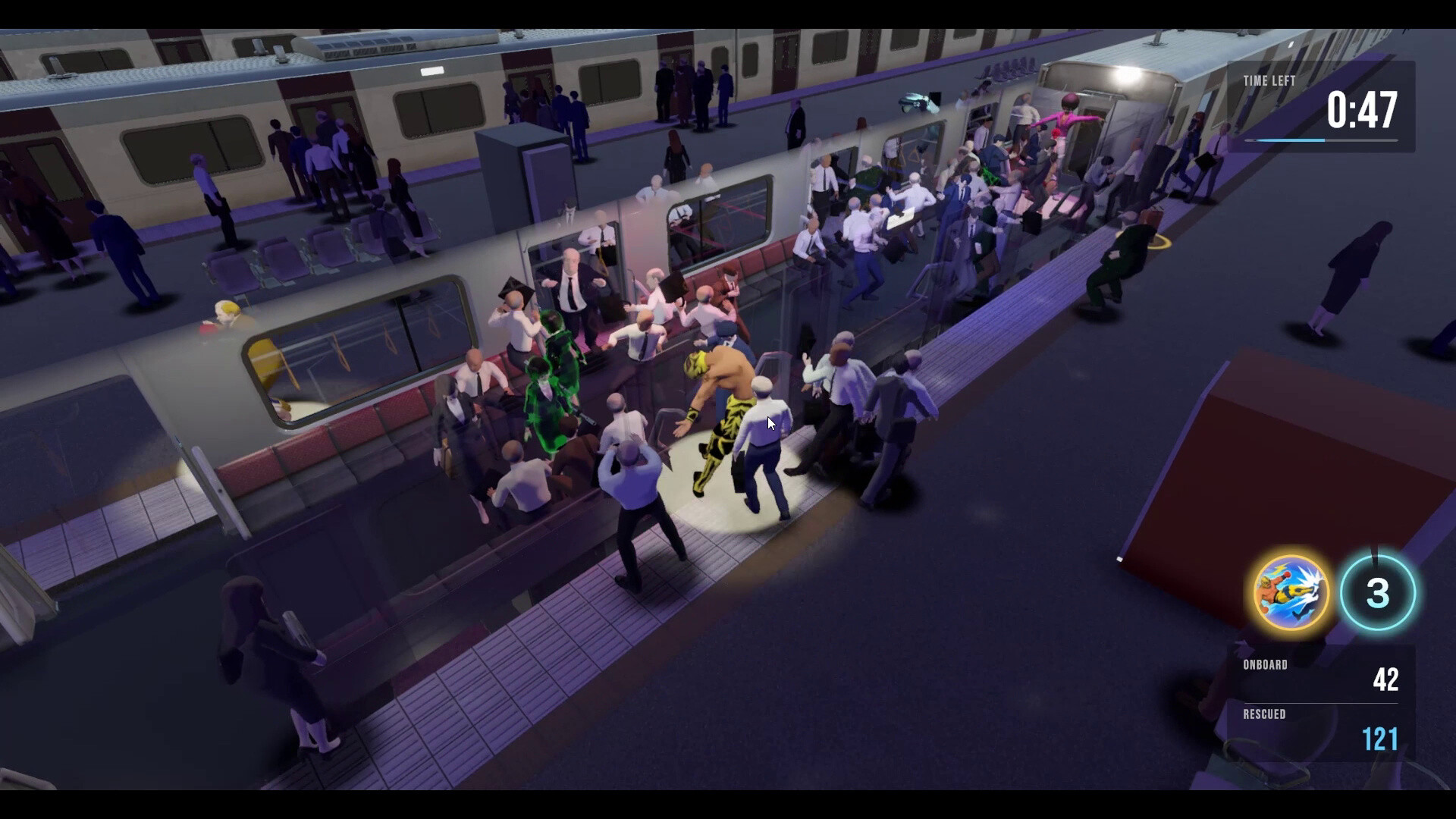 DON'T LET THEM BOARD!のスクリーンショット 1