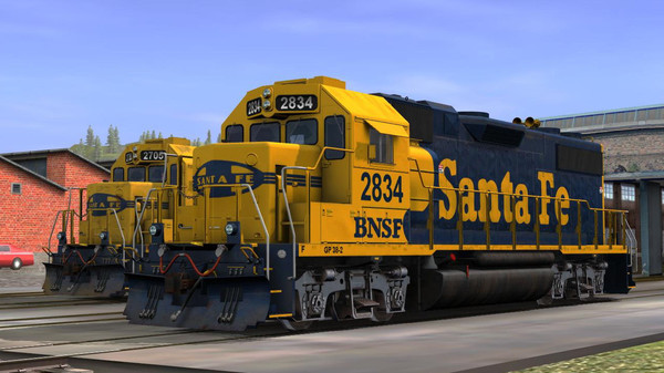 TANE DLC: ATSF GP38-2 Santa FE (2 Pack)