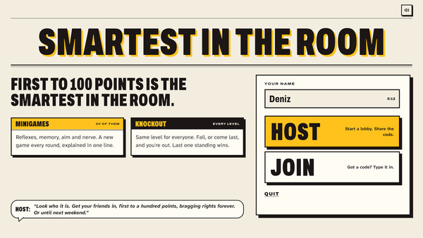 Smartest in the Room — 12