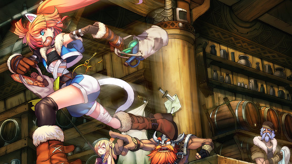 Screenshot z Heroine Anthem Zero