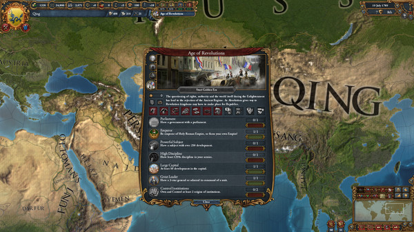 Expansion - Europa Universalis IV: Mandate of Heaven — скриншот 7