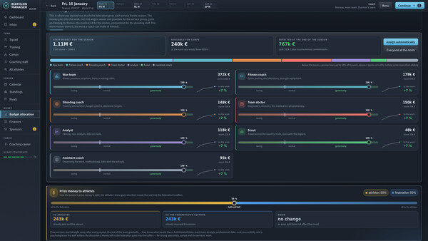 Biathlon Manager screenshot 14