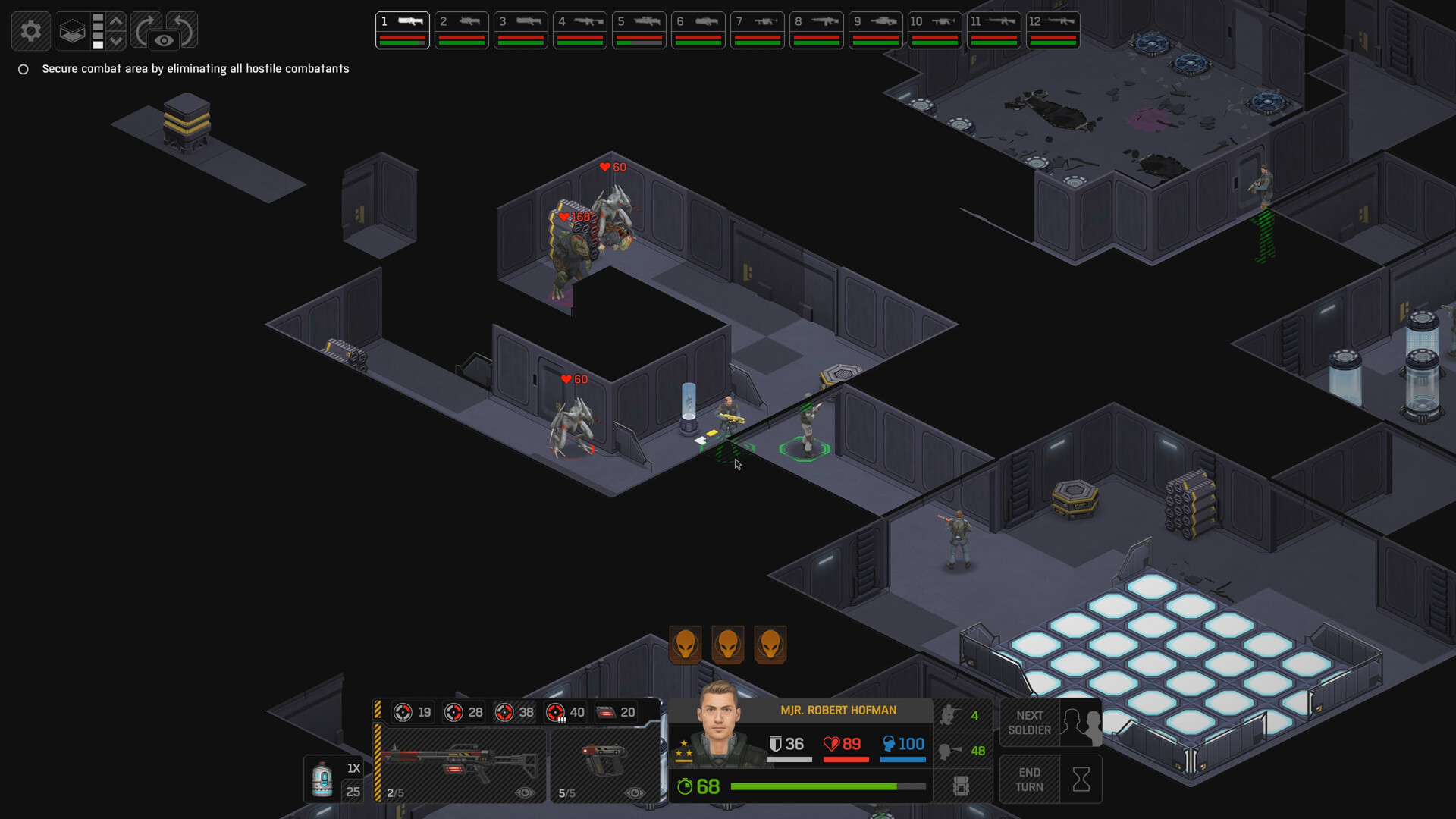 screenshot of Xenonauts 2 ゼノノーツ 6