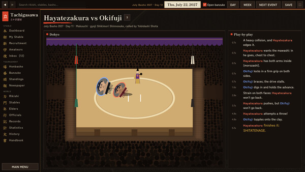 Sumo Dynasty — 11