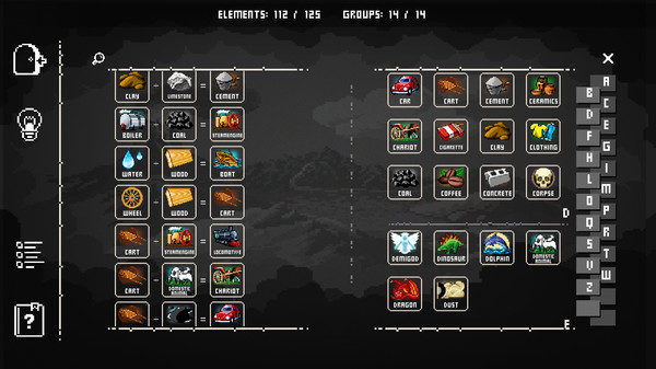 Screenshot z Doodle God: 8-bit Mania Screenshot z Doodle God: 8-bit Mania