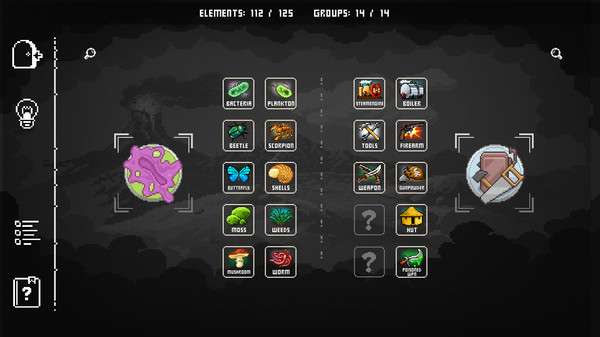 Screenshot z Doodle God: 8-bit Mania Screenshot z Doodle God: 8-bit Mania