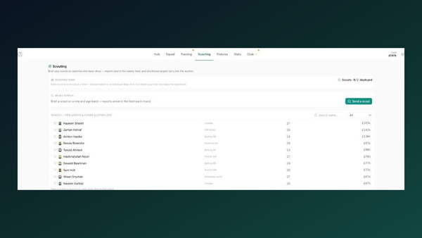 Cricket Franchise Manager screenshot 3