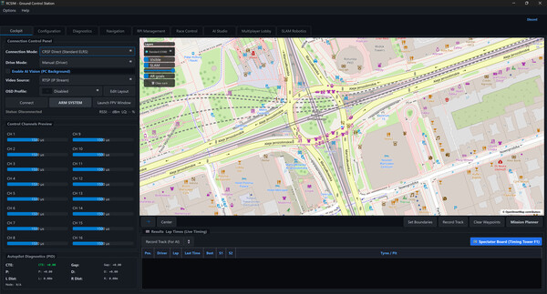 RCSIM - Radio Control & Sim-Racing Bridge screenshot 1