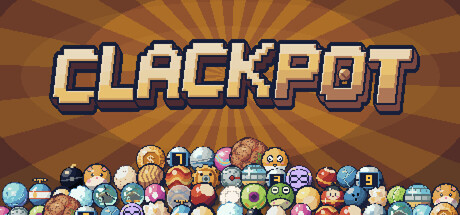 CLACKPOT: Marble Bounce Roguelike — Steam header