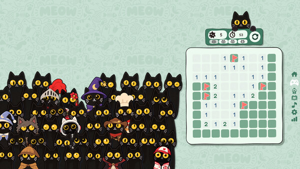 Mines & Meows: Cozy Minesweeper screenshot 1