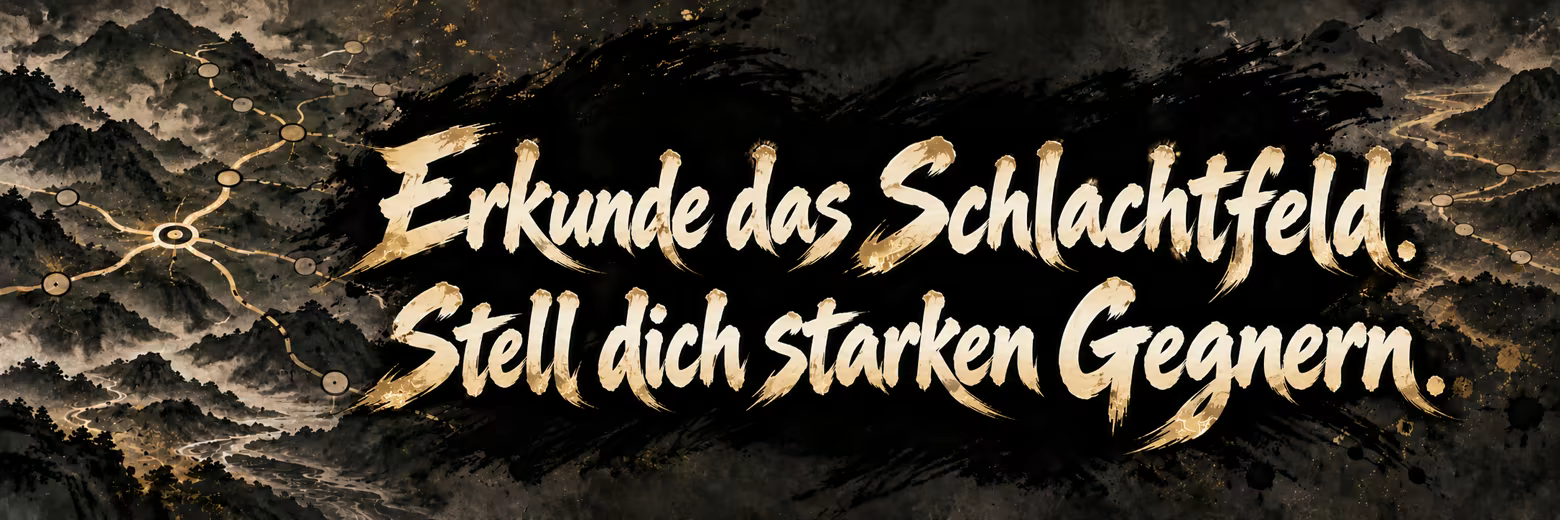 Erkunde das Schlachtfeld. Stell dich starken Gegnern.
