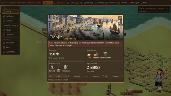 Rails of Revival: China 1889 screenshot 3