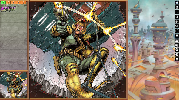 Pixel Puzzles Ultimate - Puzzle Pack: 2000 AD screenshot 8