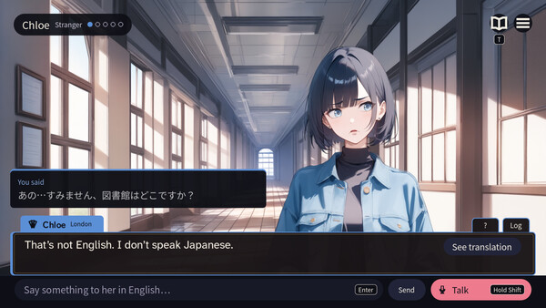 She Doesn't Speak My Language — 1