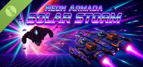 海报 Neon Armada - Solar Storm Demo
