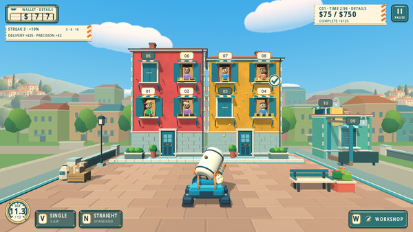 Parcel Cannon screenshot 1