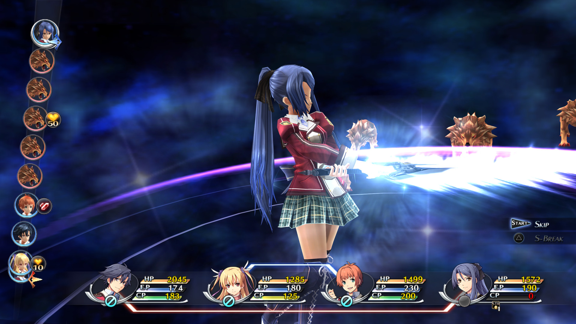 screenshot of The Legend of Heroes: Trails of Cold Steel 4