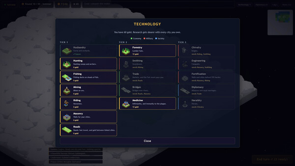 Screenshot of Banners & Crowns