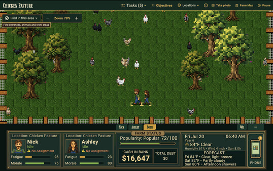 Riggin Farm: Raw Land to Riches Demo 스크린샷 1