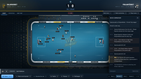 Floorball Manager Screenshot