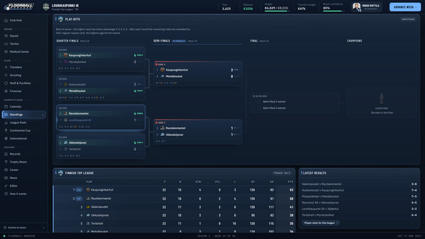 Floorball Manager screenshot 10